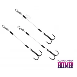 Αρματωσιά Fluorocarbon Bomb - 3 τεμ.