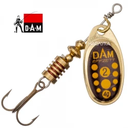 Τεχνητ΄ό D.A.M. Effzett Spinner - Blackly Yellow Dots