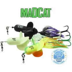 Τεχνητό MADCAT A-Static Propeller Clonk Teaser - Χρώμα Black - Black