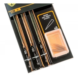 Αρματωσιές για ψάρεμα κυπρίνου Fox Leadcore Kwik Change Leaders - 50lb
