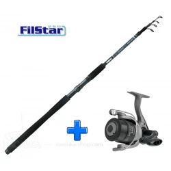 Σετ Καλάμι + Μηχανισμός FilStar Universal Tele Spin - 2.40μ