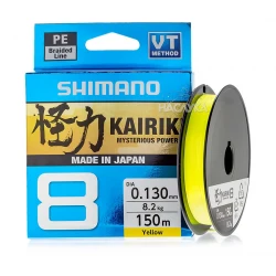 Νήμα Shimano Kairiki Yellow - 150μ