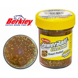 Μαλάγρα πάστα για ψάρεμα πέστροφα Berkley Powerbait Extra Scent Glitter - Trout Pellet